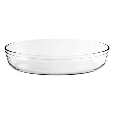 H&H Alessandro Borghese Tegame in Vetro Borosilicato, Ovale, 30x21cm H&H Alessandro Borghese Tegame in Vetro Borosilicato, Ovale, 30x21cm