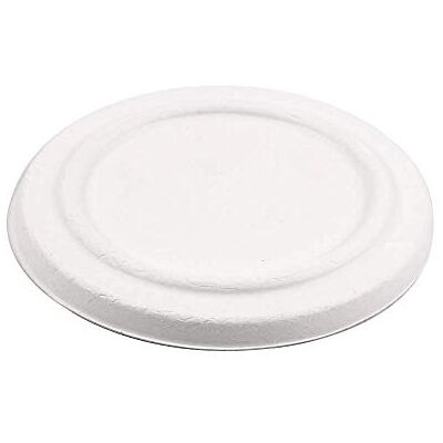 Garcia de Pou 50 pezzi Coperchi per codice 228.86 "Bionic" Ø 12 x 1,2 cm Bianco Bagazo Garcia de Pou 50 pezzi Coperchi per codice 228.86 "Bionic" Ø 12 x 1,2 cm Bianco Bagazo