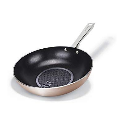 Moneta Rosegold Diamant Wok 28 cm, Acciaio Moneta Rosegold Diamant Wok 28 cm, Acciaio