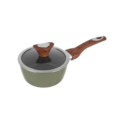 Casseruola verde Kasanova 16cm con coperchio - Pentola Casseruola verde Kasanova 16cm con coperchio - Pentola