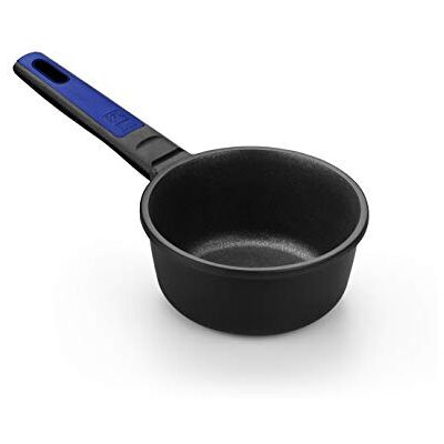 BRA Advanced Casseruola a un manico 16 cm, alluminio fuso con antiaderente, senza PFOA super rinforzato di prestazioni superiore e alta resistenza ai graffi e alla asione BRA Advanced Casseruola a un manico 16 cm, alluminio fuso con antiaderente, senza PFOA super rinforzato di prestazioni superiore e alta resistenza ai graffi e alla asione