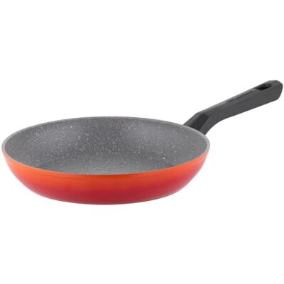 Florina Padella in alluminio, diametro 26 cm Padella universale CHILI Rivestimento antiaderente effetto pietra Piano cottura a induzione Florina Padella in alluminio, diametro 26 cm Padella universale CHILI Rivestimento antiaderente effetto pietra Piano cottura a induzione