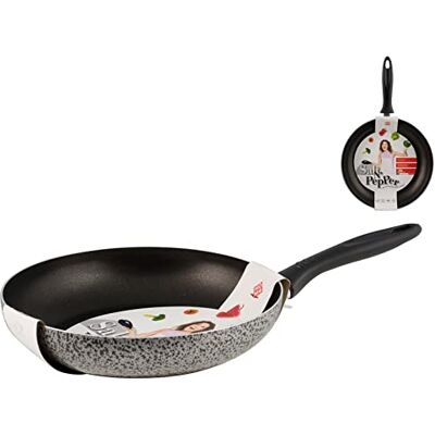 Home Salt N'Pepper Padella in Alluminio, Rivestimento Antiaderente, 28 cm Home Salt N'Pepper Padella in Alluminio, Rivestimento Antiaderente, 28 cm