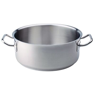 Pentole Agnelli Casseruola Bassa - acciaio inox - induzione - diametro 60cm - Casseruola Pentole Agnelli Casseruola Bassa - acciaio inox - induzione - diametro 60cm - Casseruola