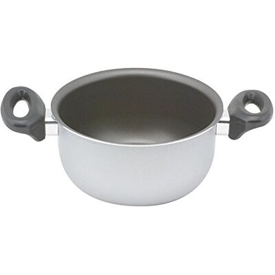 Excelsa Amica Casseruola 2 Manici in Alluminio Antiaderente, 22.0 cm, Multicolore Excelsa Amica Casseruola 2 Manici in Alluminio Antiaderente, 22.0 cm, Multicolore