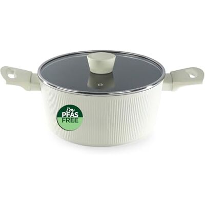Russell Hobbs Cote Pentola 24 cm, antiaderente in ceramica, senza PFAS Russell Hobbs Cote Pentola 24 cm, antiaderente in ceramica, senza PFAS