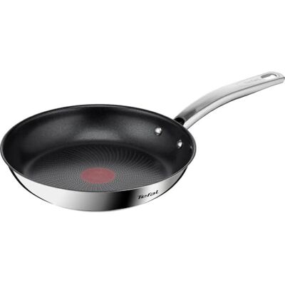 Tefal Intuition B8170444 Padella a induzione in acciaio inox, 24 cm Tefal Intuition B8170444 Padella a induzione in acciaio inox, 24 cm