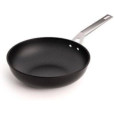 Valira Aria No Induzione Wok, Alluminio Pressofuso Valira Aria No Induzione Wok, Alluminio Pressofuso