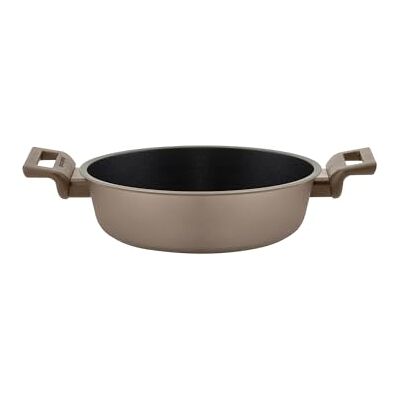 Guzzini Casseruola basso in alluminio, antiaderente, 24 CM, Bronzo, ''COOK&STRONG'' Guzzini Casseruola basso in alluminio, antiaderente, 24 CM, Bronzo, ''COOK&STRONG''