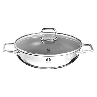 Padella a vapore in acciaio inox Schulte-Ufer - Compatibile induzione Padella a vapore in acciaio inox Schulte-Ufer - Compatibile induzione