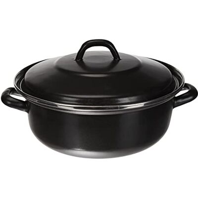KRÜGER Karl Teglia da forno - 24cm, Nero KRÜGER Karl Teglia da forno - 24cm, Nero