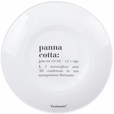 Tivoli Set 6 Piatti Frutta Victionary Panna Cotta, Tondo 20,5 cm Tivoli Set 6 Piatti Frutta Victionary Panna Cotta, Tondo 20,5 cm