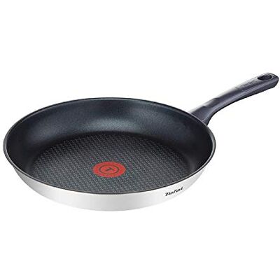 Tefal Daily Cook Padella Antiaderente in Acciaio Inox Sartén 20 cm Inox Tefal Daily Cook Padella Antiaderente in Acciaio Inox Sartén 20 cm Inox