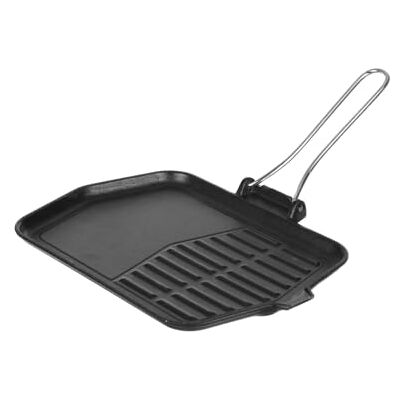 Ilsa Padella in ghisa per barbecue - 22x34 cm Ilsa Padella in ghisa per barbecue - 22x34 cm