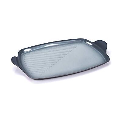 Moneta Griglia Rettangolare 35x25 cm, Alluminio Alimentare Moneta Griglia Rettangolare 35x25 cm, Alluminio Alimentare