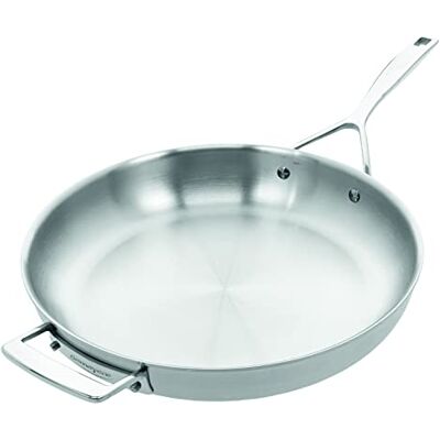 DEMEYERE Padella acciaio inox Essential 5, compatibile con tutti i fornelli e piastre induzione. Efficienza energetica, rapida conduzione di calore, garanzia 30 anni Ø 32 cm DEMEYERE Padella acciaio inox Essential 5, compatibile con tutti i fornelli e piastre induzione. Efficienza energetica, rapida conduzione di calore, garanzia 30 anni Ø 32 cm