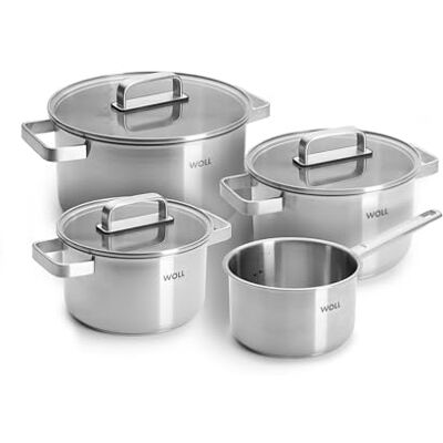 Set Pentole WOLL Steel - Acciaio inossidabile di qualità Set Pentole WOLL Steel - Acciaio inossidabile di qualità