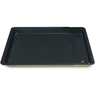 Guardini Smart Colors Teglia Estensibile, Acciaio, Verde, 33x37x3.5 cm Guardini Smart Colors Teglia Estensibile, Acciaio, Verde, 33x37x3.5 cm