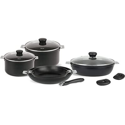 Cristel SET 11 PEZZI COOKWAY AMOVIBILE Cristel SET 11 PEZZI COOKWAY AMOVIBILE