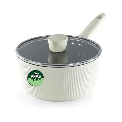Russell Hobbs Cote Casseruola 20 cm, antiaderente in ceramica, crema Russell Hobbs Cote Casseruola 20 cm, antiaderente in ceramica, crema