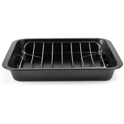 Russell Hobbs Everyday Teglia da arrosto con griglia, 40,9 x 31,8 cm Russell Hobbs Everyday Teglia da arrosto con griglia, 40,9 x 31,8 cm