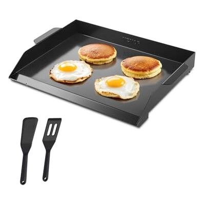VEVOR Piastra in Acciaio al Carbonio, Piastra Rettangolare Universale da 502 x 370 mm, Piastra a Gas per Teppanyaki, Pentole Portatili con Manico, per Campeggio Festa Eventi da Esterno, Nero VEVOR Piastra in Acciaio al Carbonio, Piastra Rettangolare Universale da 502 x 370 mm, Piastra a Gas per Teppanyaki, Pentole Portatili con Manico, per Campeggio Festa Eventi da Esterno, Nero