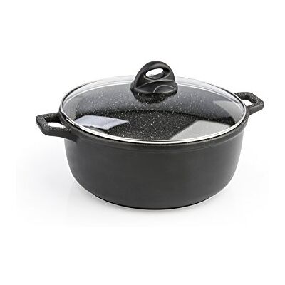 Barazzoni Modello Gli Speciali Nero - Casseruola - Alluminio pressofuso di alta qualità Barazzoni Modello Gli Speciali Nero - Casseruola - Alluminio pressofuso di alta qualità