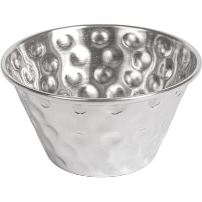 Garcia de Pou 12 pezzi Ramequini Martellati 'Artinox' 90 Ml Ø 7X4 Cm Argento Inox Garcia de Pou 12 pezzi Ramequini Martellati 'Artinox' 90 Ml Ø 7X4 Cm Argento Inox