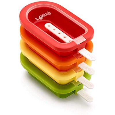 Set di stampi per gelato Lékué - Multicolore - 4 pezzi Set di stampi per gelato Lékué - Multicolore - 4 pezzi