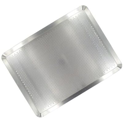 Zenker Teglia forata in alluminio, piano cottura, piano forato, alluminio, 40 x 30 x 1,5 cm, colore: Grigio Zenker Teglia forata in alluminio, piano cottura, piano forato, alluminio, 40 x 30 x 1,5 cm, colore: Grigio