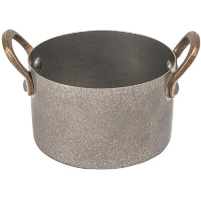 Garcia de Pou Mini Pentola 'Artinox' 300 ml Ø 9 x 5,25 cm argento inox Garcia de Pou Mini Pentola 'Artinox' 300 ml Ø 9 x 5,25 cm argento inox