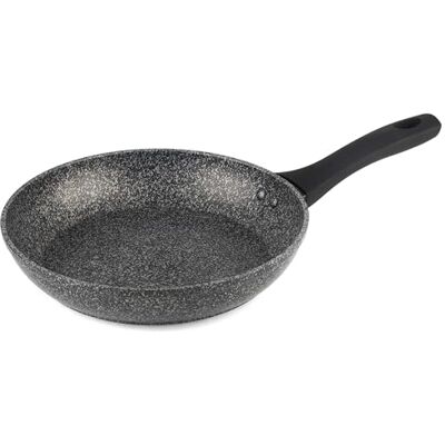 Salter ® BW10691 Megastone Thermo Collar Collection, padella antiaderente, resistente alla corrosione e ai graffi, in alluminio forgiato, 20 cm, collare indicatore di calore, utensile in metallo e Salter ® BW10691 Megastone Thermo Collar Collection, padella antiaderente, resistente alla corrosione e ai graffi, in alluminio forgiato, 20 cm, collare indicatore di calore, utensile in metallo e