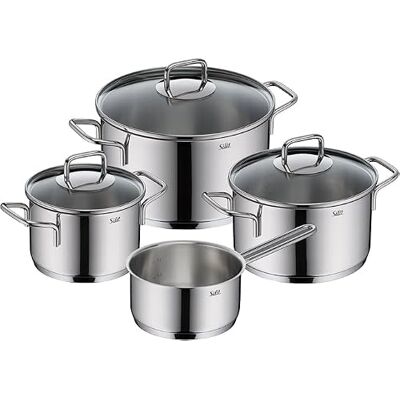 Silit Extra Cook Set di Pentole in Acciaio Inox - Cucina Silit Extra Cook Set di Pentole in Acciaio Inox - Cucina