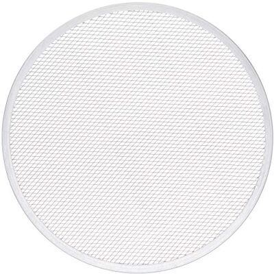 Garcia de Pou 148.66 Anello per pizza in alluminio, 40,6 cm, colore: Argento Garcia de Pou 148.66 Anello per pizza in alluminio, 40,6 cm, colore: Argento