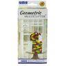 PME GMC172 Multicutter Geometrico per Torta Design-Mattone, Taglia Media, Plastica ABS, Bianco