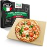 Pizza Divertimento Pietra refrattaria per forno e griglia a gas Pietra refratteria in cordierite fino a 900 °C Base croccante e condimento succulento