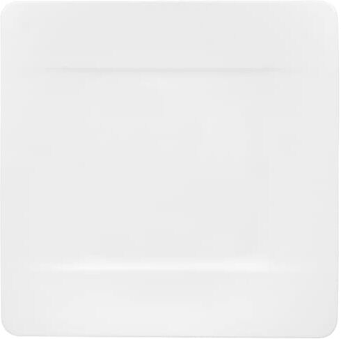 Villeroy & Boch Modern Grace Piatto, Porcellana Premium, Bianco, 25 x 25 cm, 1 Pezzo