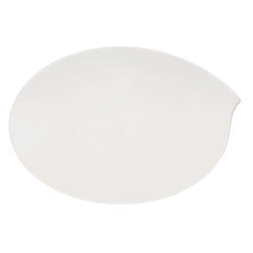 Villeroy & Boch Flow Piatto da Portata Ovale, 36 cm, Porcellana Premium, Bianco