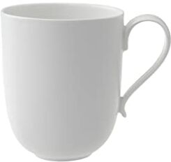 Villeroy & Boch New Cottage Basic Tazza da Latte Macchiato, 480 ml, Altezza: 11 cm, Porcellana Premium, Bianco