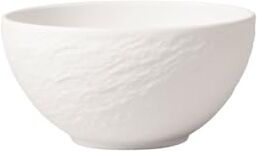 Villeroy & Boch Manufacture Rock Blanc Ciotola, Porcellana Premium, 14 cm