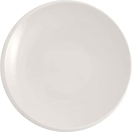 Villeroy & Boch 1042642640  NewMoon Piatto da Colazione, Brunch, Torte o Dessert in Porcellana, Lavabile in Lavastoviglie, Alta Qualità, Bianco, 24 cm