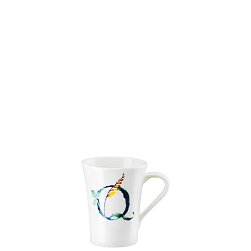 Rosenthal Flower Alphabet Q Quamoclit lobata tazza con manico