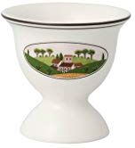 Villeroy & Boch Charm & Breakfast Design Naif Portauovo, 6 cm, Porcellana Premium, Bianco/Multicolore