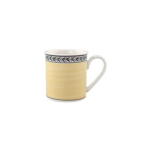 Villeroy & Boch Audun Fleur Tazza da Caffè, 300 ml, Altezza: 9.1 cm, Porcellana Premium, Bianco/Multicolore