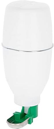 Kerbl Dispenser Automatico di Acqua per Conigli, con Vaschetta Inferiore in acciaio inox, 2000 ml