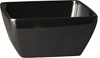 APS Ciotola Friendly Bowl, in plastica usata, 100% ecologica, 9 x 9 x 4 cm, colore: Nero