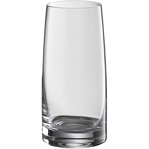 WMF Kineo Set di 4 bicchieri da long drink, bicchieri alti, bicchieri da cocktail da 360 ml, vetro di cristallo, bordi sottili, forma ergonomica, lavabili in lavastoviglie