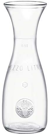 Bormioli Rocco 45084160 Misura Caraffa Vino 500 ml, Vetro