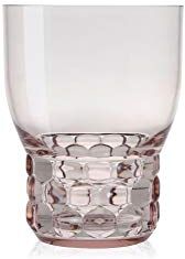 Kartell Jellies Family Bicchiere da vino, Rosa, Set da 4