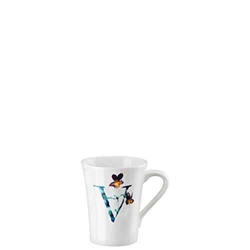 Rosenthal Flower Alphabet V-Viola Tazza con manico